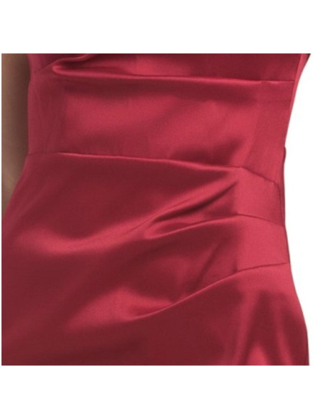 AIDAN MATTOX Off The Shoulder Tea-length Cocktail Dress - Picture 4 of 4